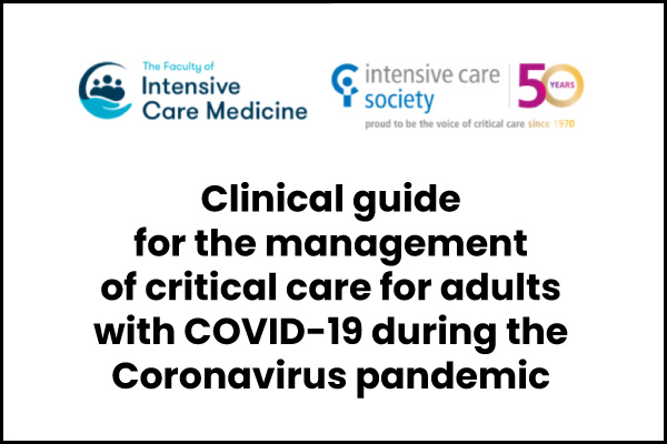 Management of critical care for adults with COVID-19