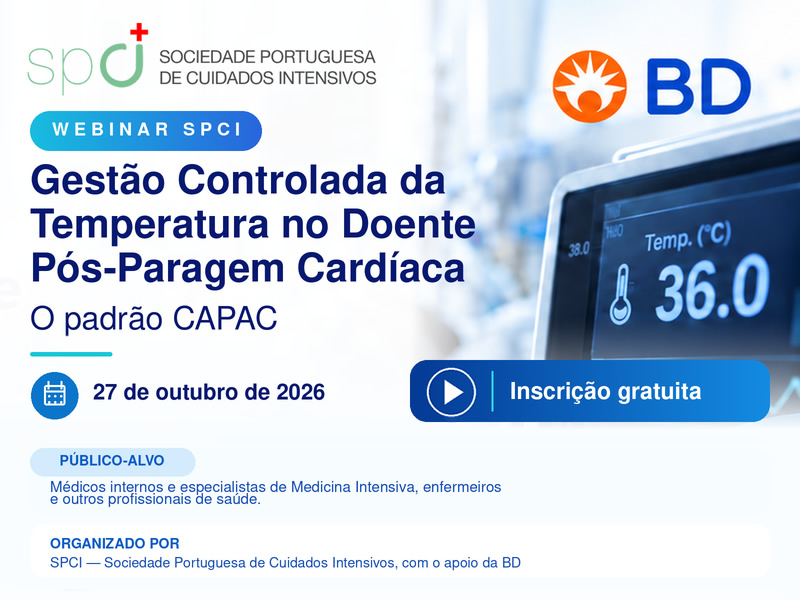 Gestão da temperatura do doente pós-paragem cardíaca - CAPAC