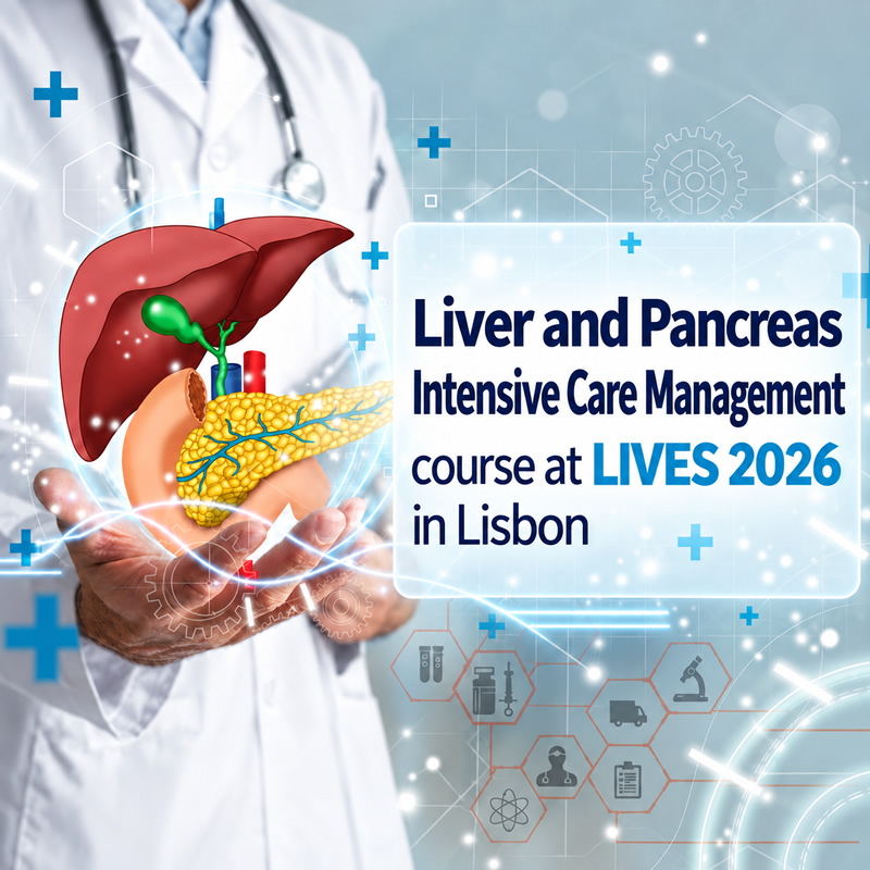 Liver and Pancreas Intensive Care Management course at LIVES 2026 in Lisbon